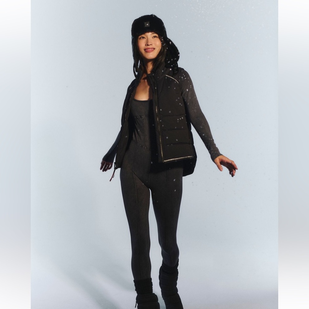 Free People Movement Good Karma Corset Long Sleeve Onesie - Picture 3 of 6